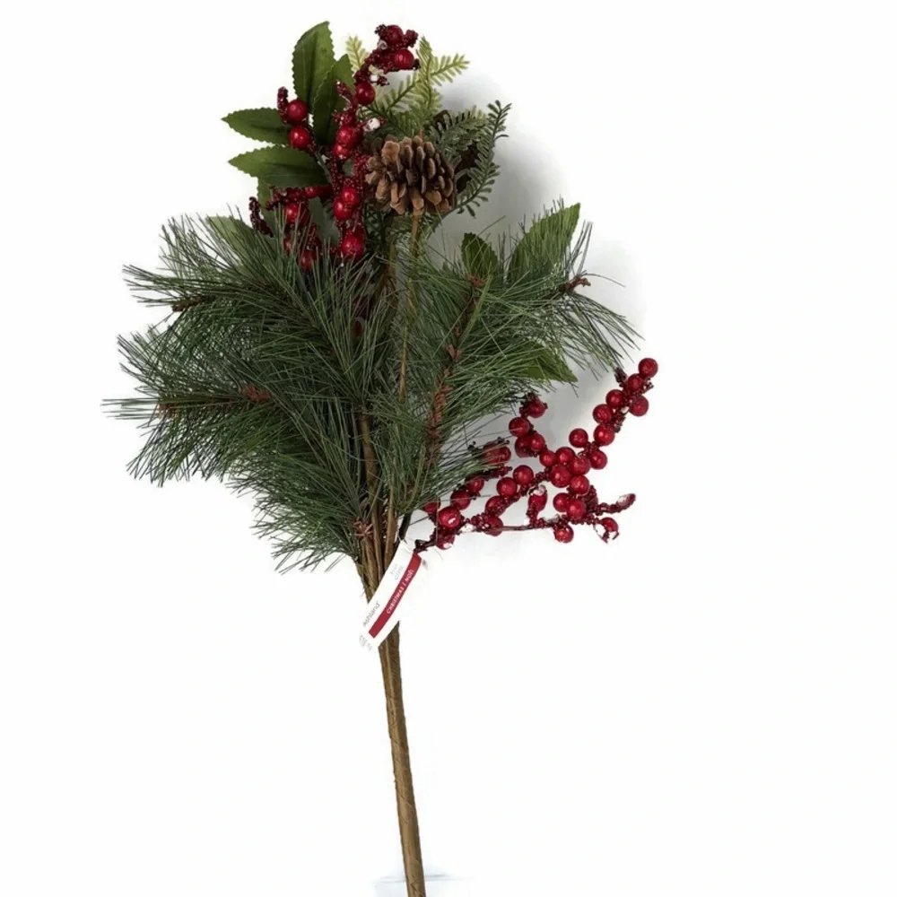 Christmas Floral Decor Lot